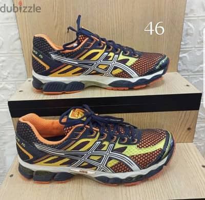 Asics shoes size 46 original