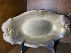 Antique Christofle Silver Plated Bowl Dish Napoleon III