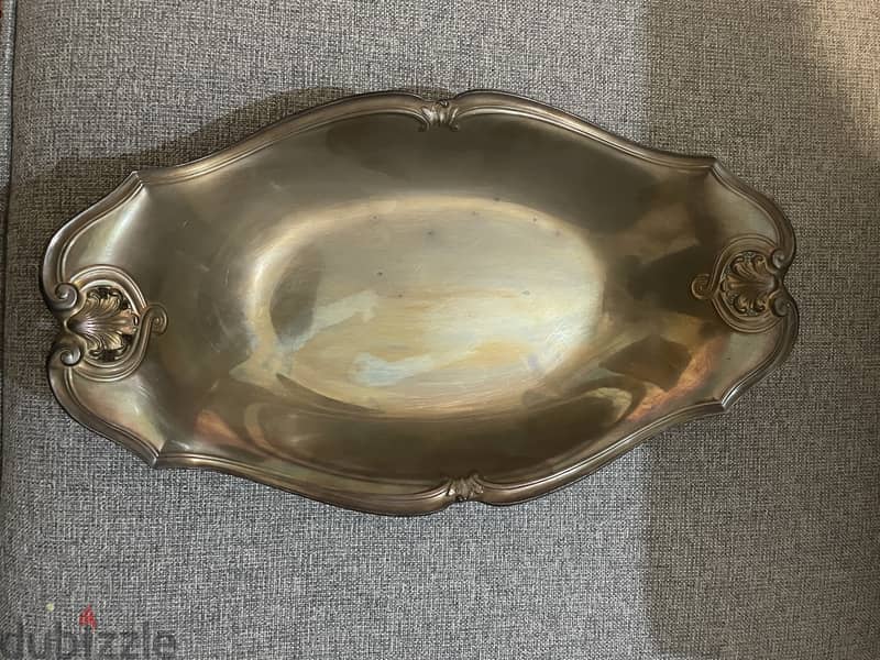 Antique Christofle Silver Plated Bowl Dish Napoleon III 2