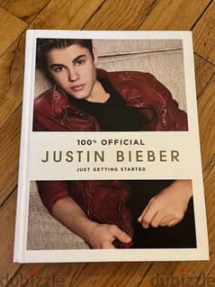 Justin Bieber just getting started book hardcover