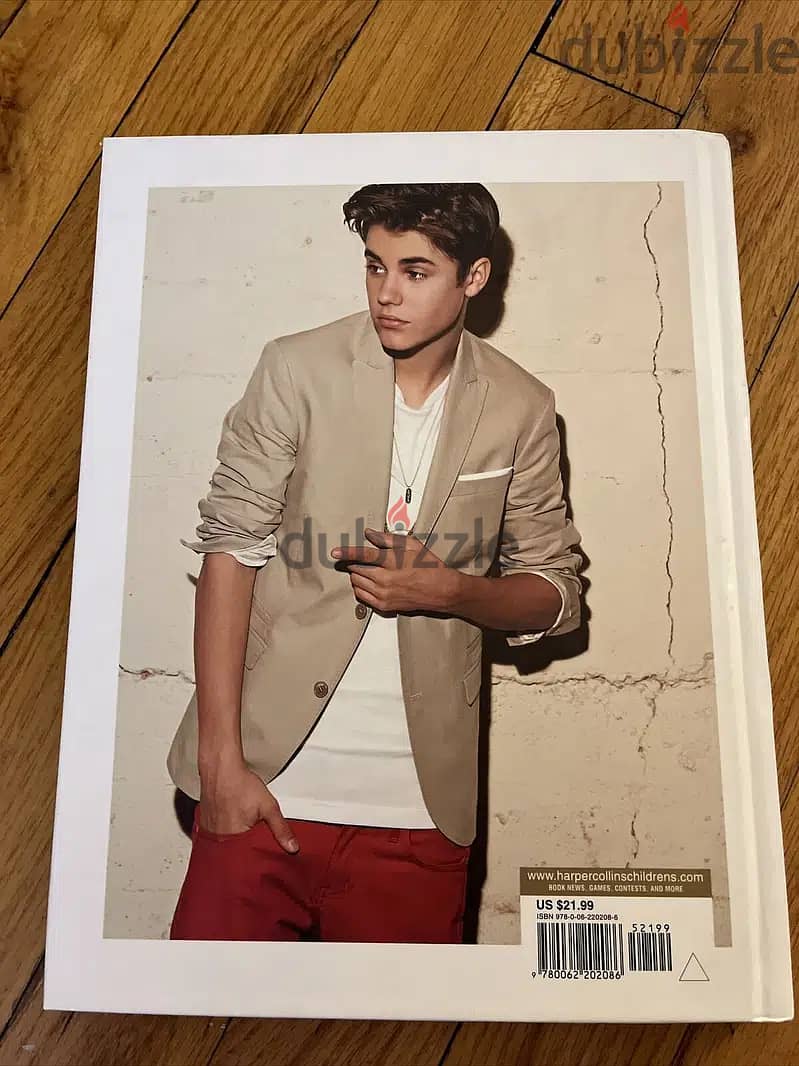 Justin Bieber just getting started book hardcover 1