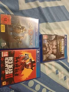 CALL OF DUTY 10$ GOD OF WAR 15$ READ DEAD REDEMPTION 2 15$