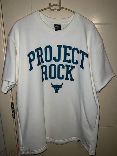 Under Armour Project Rock Heavyweight Terry T-Shirt 3