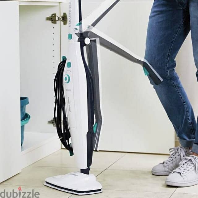 Leifheit CleanTenso Steam Cleaner, Floor Cleaner with 3 Pads 6