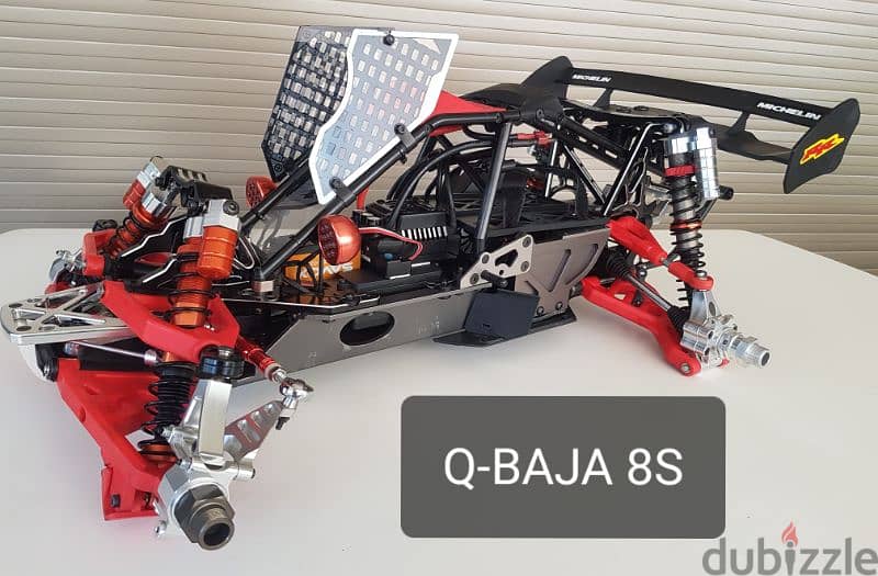 EXCHANGE ON RC CAR ,Q-BAJA electric ,Fully upgrade,excellent condition 1