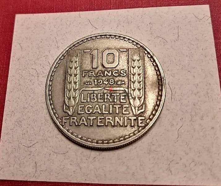 1948 France Turin 10 Francs 2