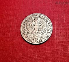 1923 Poland 50 Groszy rare coin