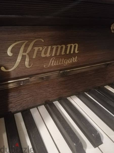 piano krumm stuttgart germany high quality tuning waranty 3