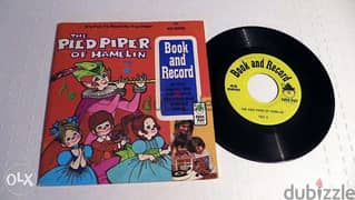 the pied piper vintage book & record 1971