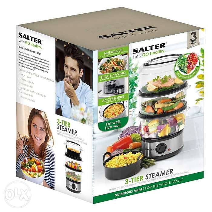 salter 3 -Tier steamer 5