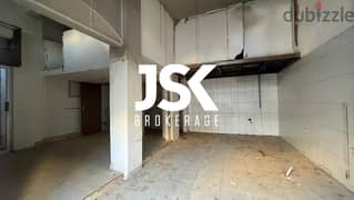 L14130-Open Space Shop for Sale in Achrafieh