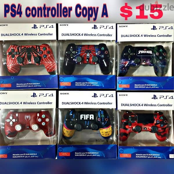 Ps4 controllers copy A + used ps4 games 3