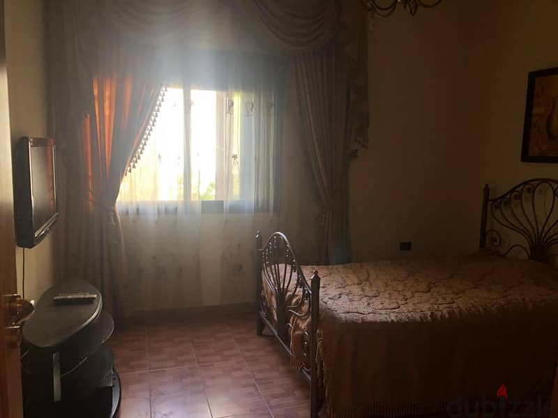 zahle rassieh 185 sqm fully furnished apartment for sale Ref# 5847 12