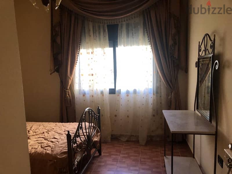 zahle rassieh 185 sqm fully furnished apartment for sale Ref# 5847 13