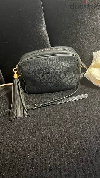 Authentic Gucci disco black bag like new for sale 3