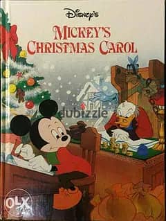 Mickeys Christmas Carol Classics Vintage Large Hardcover 99 pages 0
