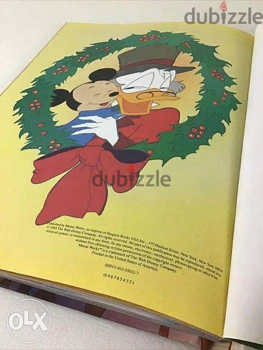 Mickeys Christmas Carol Classics Vintage Large Hardcover 99 pages 2