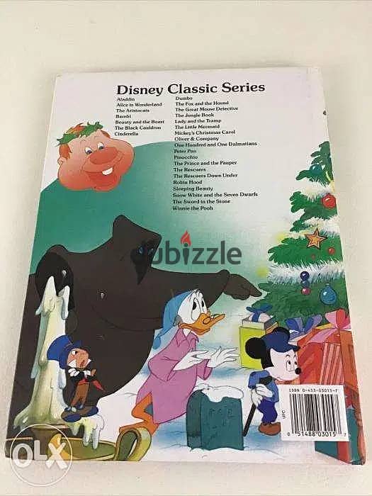 Mickeys Christmas Carol Classics Vintage Large Hardcover 99 pages 3
