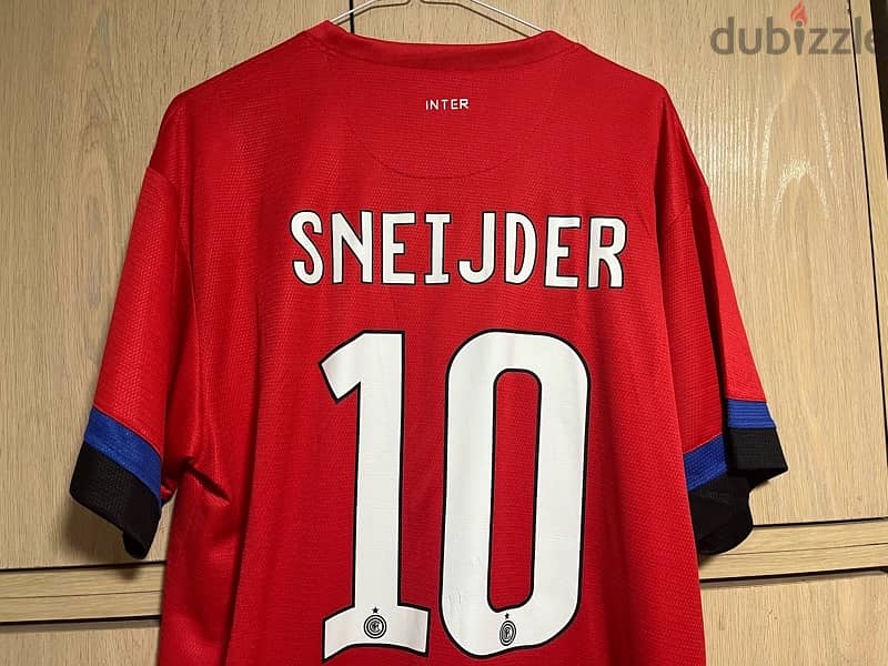 inter milan sneijder 10 2012-13 away nike jersey 0