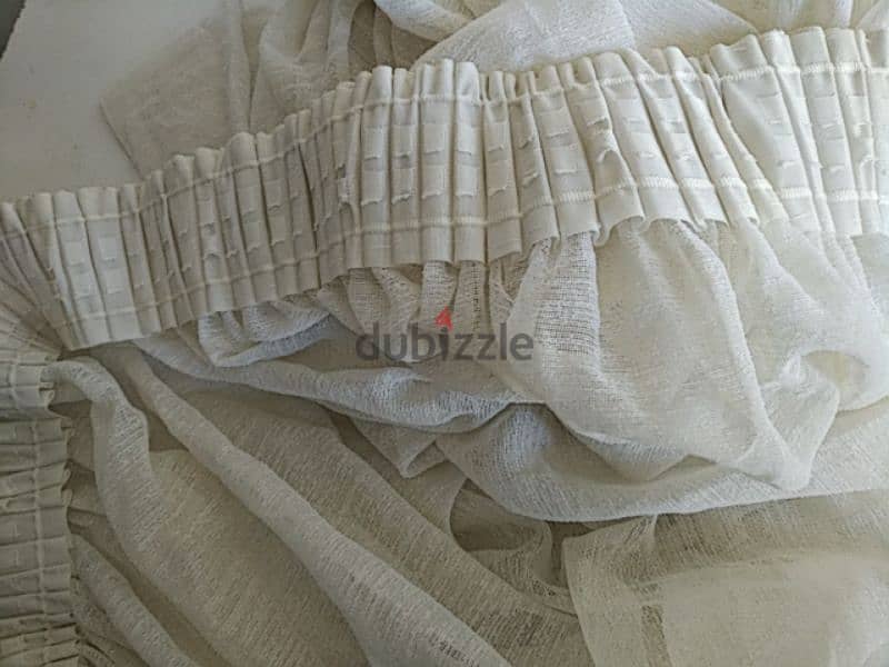 6 white curtains (Textile made in France) - Not Negotiable 4