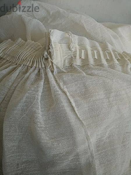 6 white curtains (Textile made in France) - Not Negotiable 5