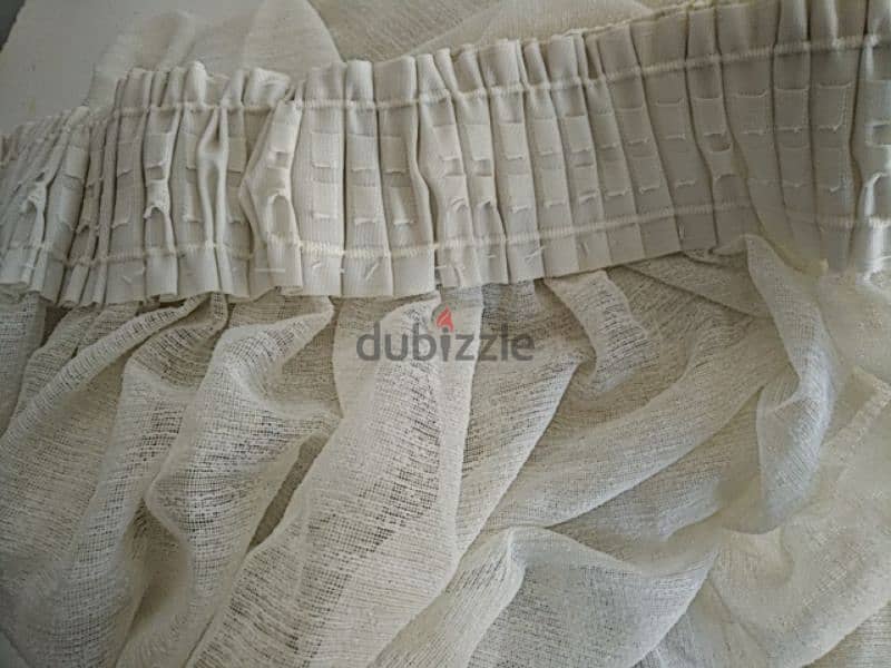 6 white curtains (Textile made in France) - Not Negotiable 13