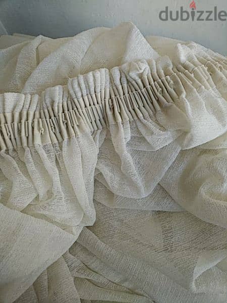 6 white curtains (Textile made in France) - Not Negotiable 14