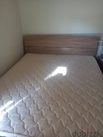 Bed 200x 175cm with mattress