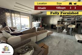 Ghadir 185m2 | Furnished | Well Maintained | Open View | KA IV |