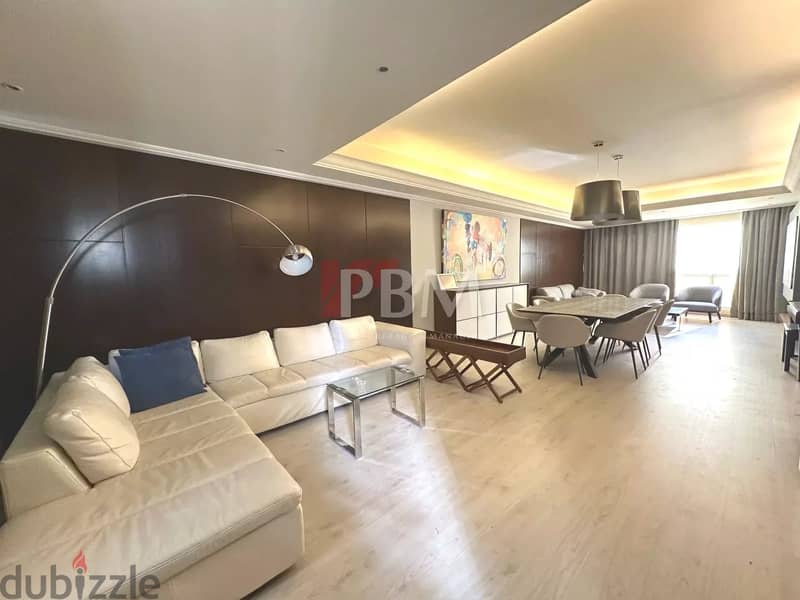 Amazing Furnished Apartment For Rent In Achrafieh | 2 Parking |200SQM| 1