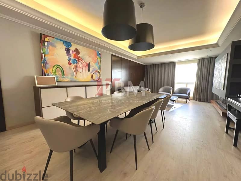 Amazing Furnished Apartment For Rent In Achrafieh | 2 Parking |200SQM| 7
