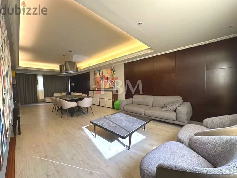 Amazing Furnished Apartment For Rent In Achrafieh | 2 Parking |200SQM| 8