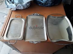 3 Silver Platers for 30$ 0