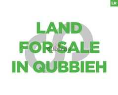 1370 sqm LAND FOR SALE IN QUBBIEH/قبيع REF#LR99557