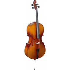 Stagg VNC 3 Over 4 Size with Laminated Maple Cello with Bag