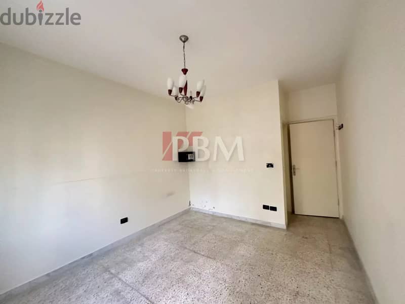 Comfortable Apartment For Sale In Ras El Nabaa | Parking | 125 SQM | 6