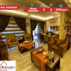 Furnished apartment in New Rawda for sale شقة مفروشة بالروضة