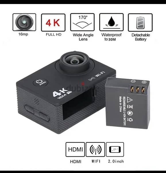 Action Camera HD 4k 2