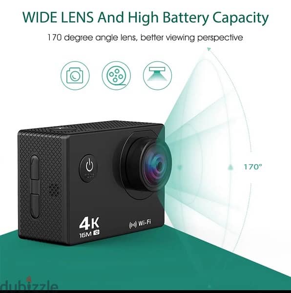 Action Camera HD 4k 3