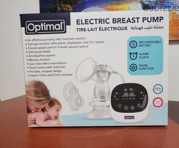 Optimal Electric Breast Pump+ 30 Pads 2