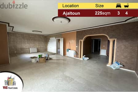 Ajaltoun 225m2 | Excellent Condition | Panoramic View | Prime Location