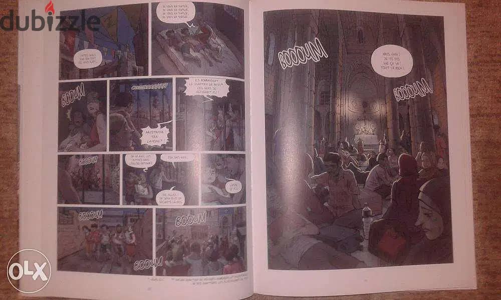 histoire en comics "yallah bye" guerre au liban en 2006 2