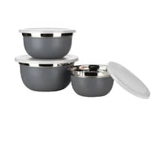 ernesto/stainless steel bowl set