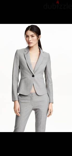 suit grey jacket & pants s m l 3