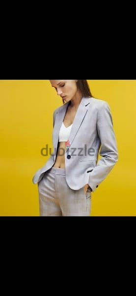 suit grey jacket & pants s m l 5