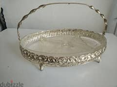 Glass oval basket - Not Negotiable
