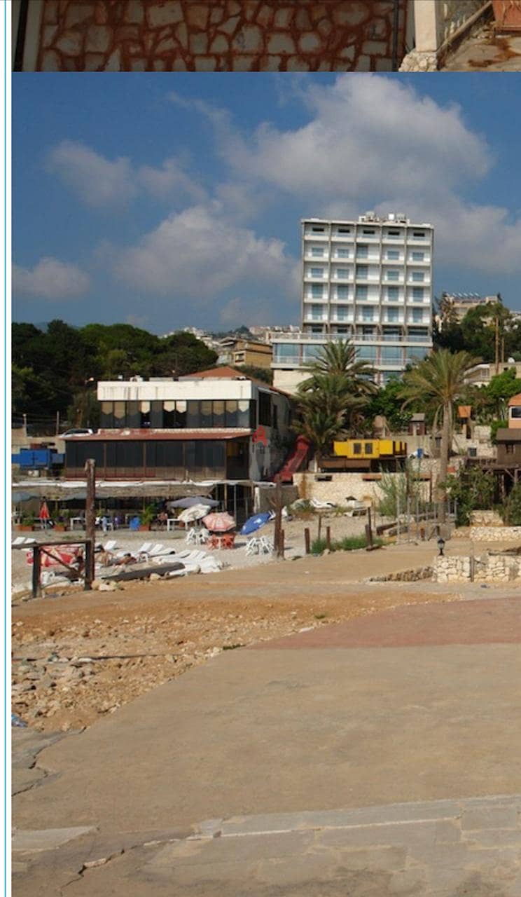 L06900-Land with Old Hotel for sale in Ghazir on the Beach 1