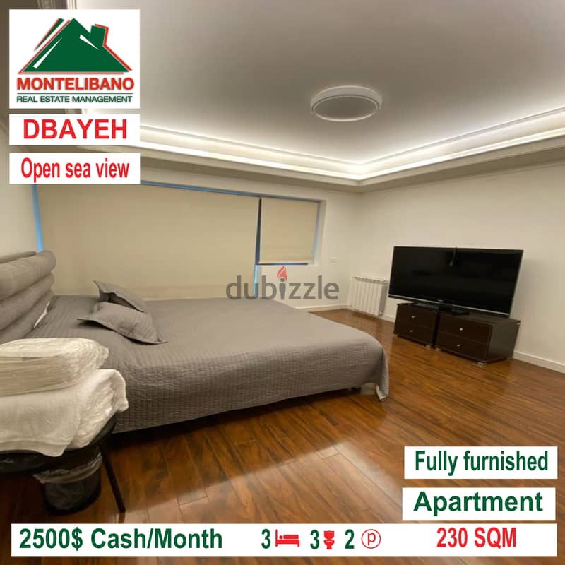 Open view and fully furnished apartment for rent  in DBAYEH!!!! 6