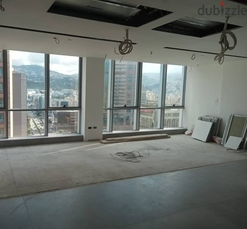 90 Sqm | Decorated Office For Rent In Sen El Fil | Sea View 1