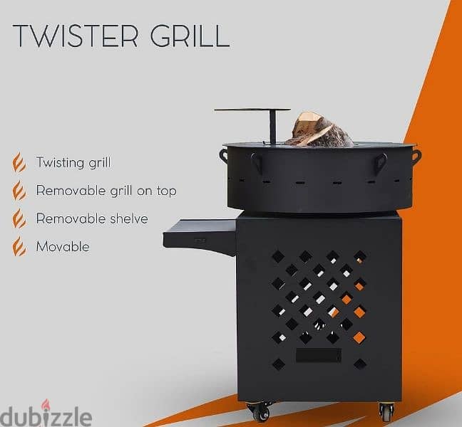 BBQ grill and Smoker 2